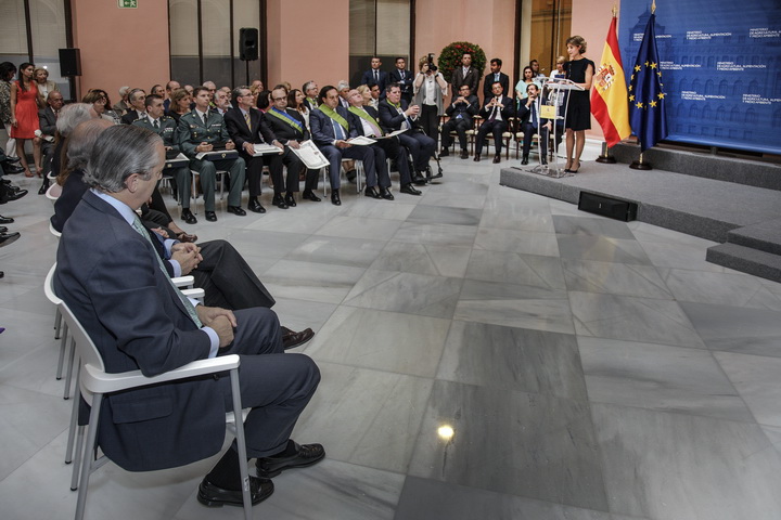 La Guardia Civil es condecorada por el Ministerio de Agricultura, Alimentación, y Medio Ambiente 