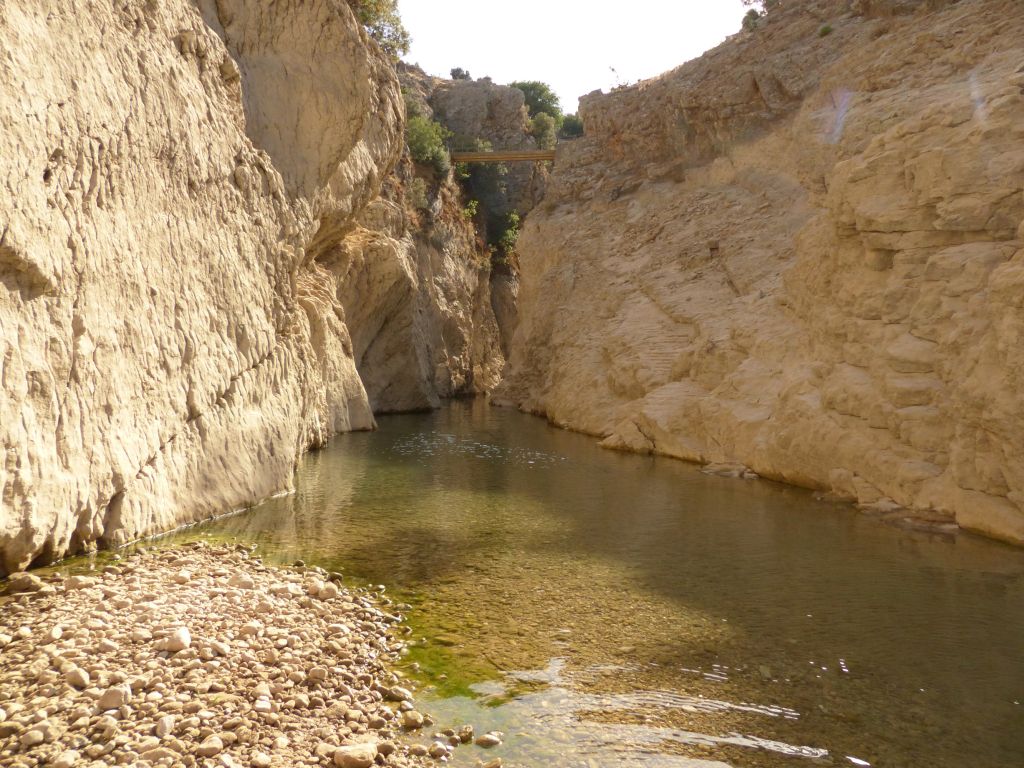 Puente de la Herradura en la reserva natural fluvial Río Guadalentín