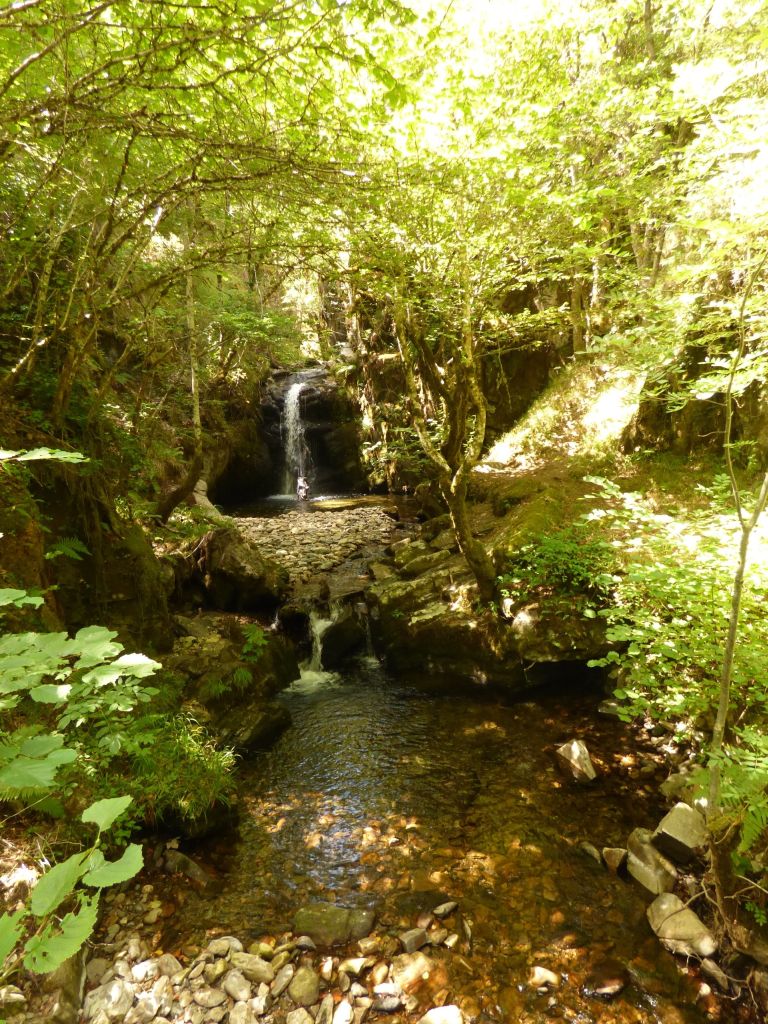 Cascadas en la reserva natural fluvial Río Burbia I