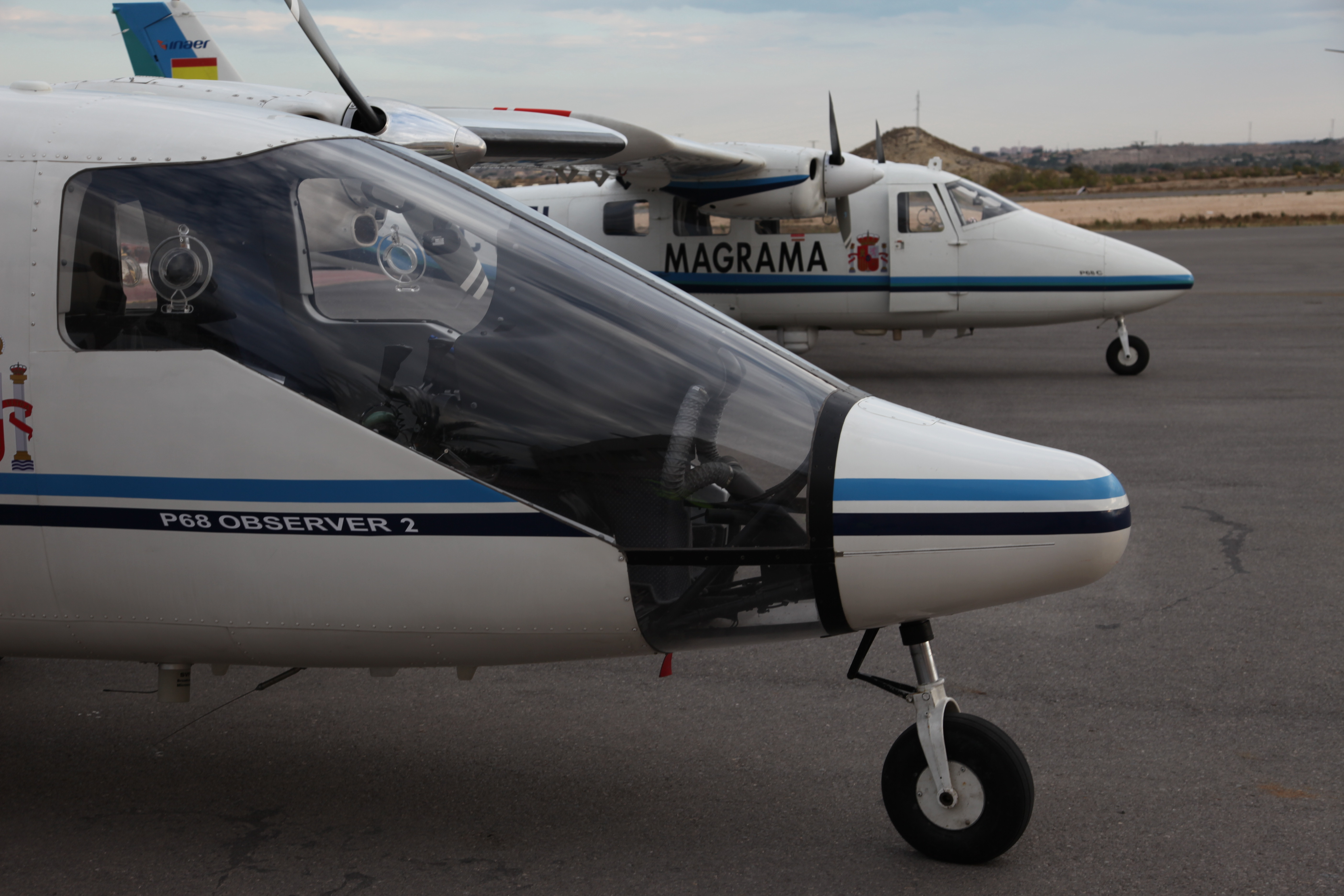 Aviones de comunicación y observación