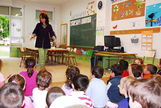 Otra cuentista con otro curso de educación infantil