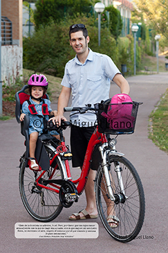 "Esto de la bicicleta es adictivo, lo sé. Pero, por favor, que me dejen tener esta adicción con la que no hago mal a nadie, con la que mejoro mi condición física, no enveneno el aire, respeto el entorno por el que transito y encima lo paso sensacional." Juan Merallo, Pedalibre, blog "eldelabici"