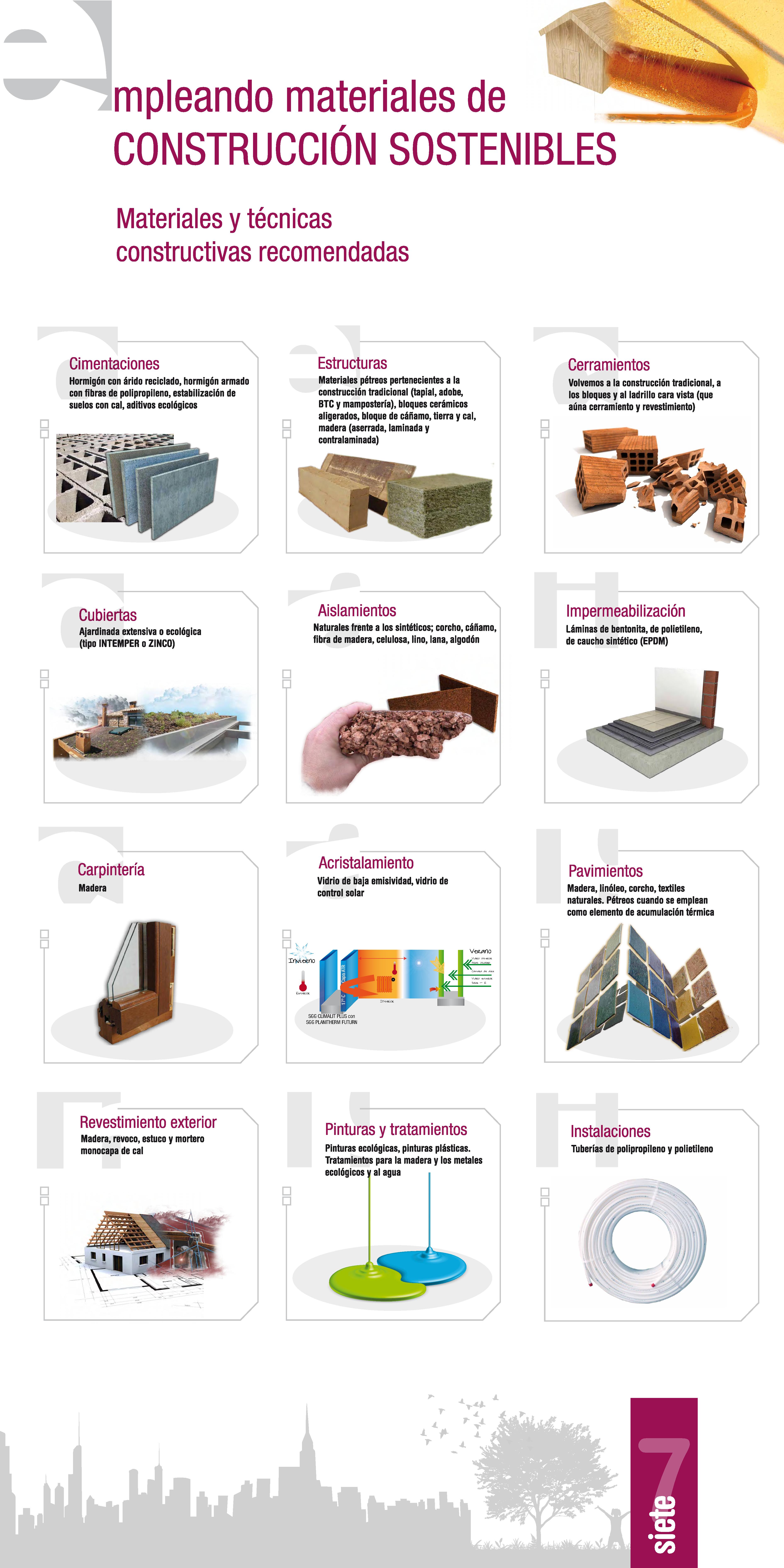 Es imprescindible adoptar técnicas constructivas que nos proporcionen resultados más sostenibles