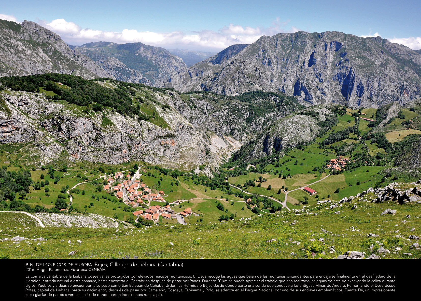 Panel Picos 13 - Bejes, Cillorigo de Liébana (Cantabria)