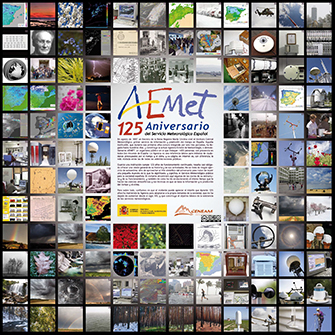 Presentación delantera- Vemos a través de 125 fotografías diferentes elementos relacionados de alguna manera con la meteorología.