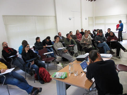 Sesión de trabajo del XIII Seminario de Asociaciones de Educación Ambiental