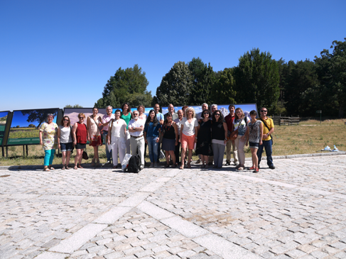 El grupo de participantes en el seminario satisfechos del resultado de las jornadas en el CENEAM