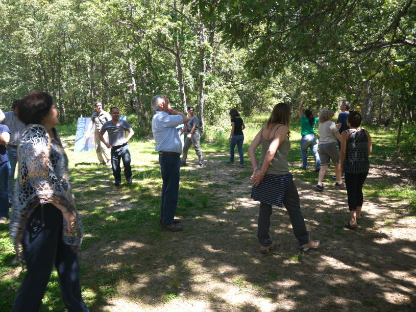 Inicio de la dinámica del taller de promoción y comunicación de la CETS