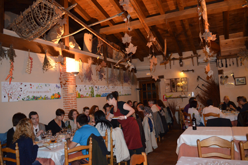 Cena en la Huerta de San Lorenzo