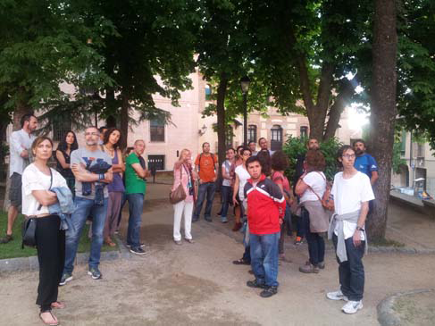 Visita a la plaza de Colmenares en Segovia