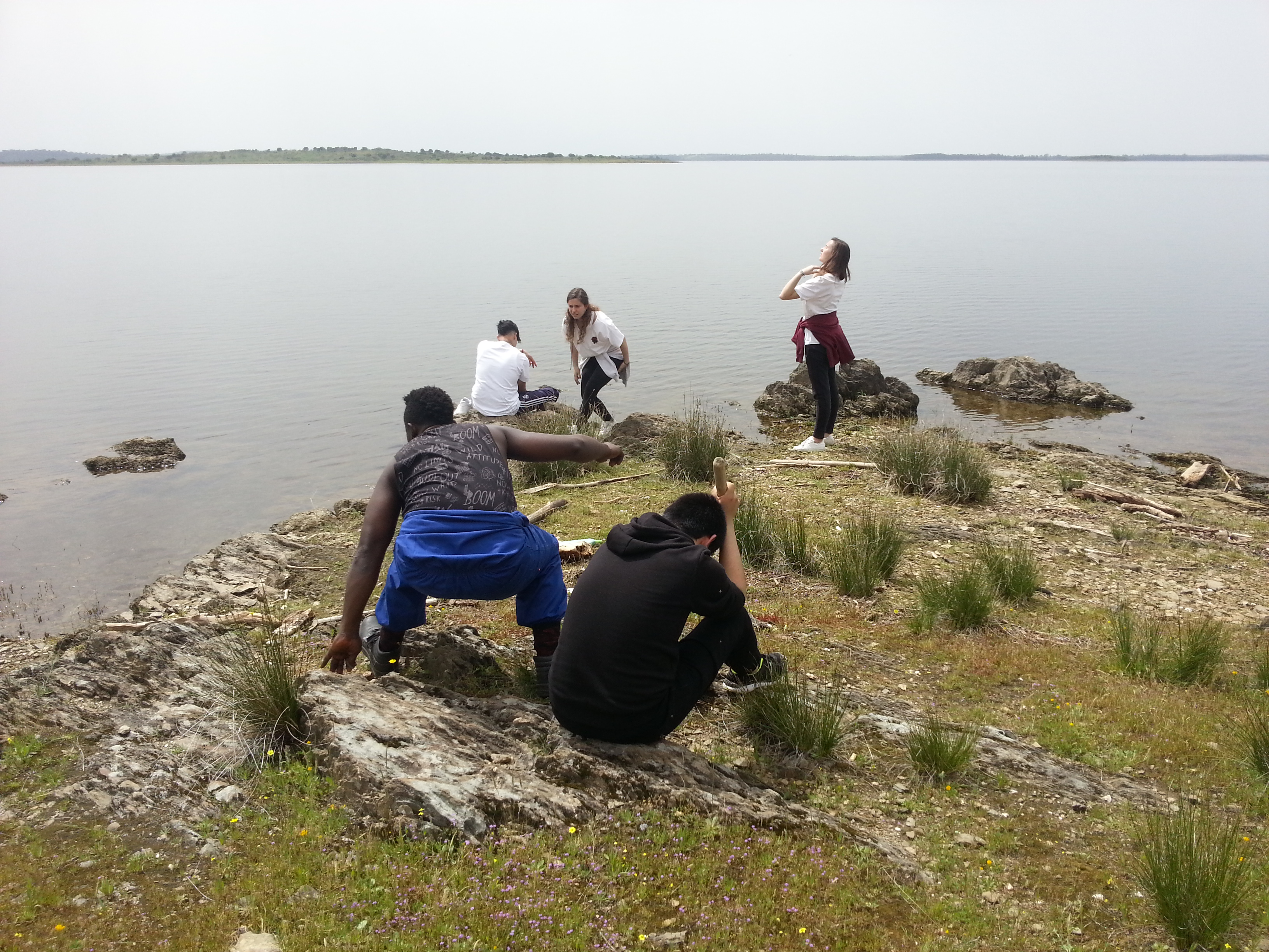 Descansando junto al embalse - Granadilla