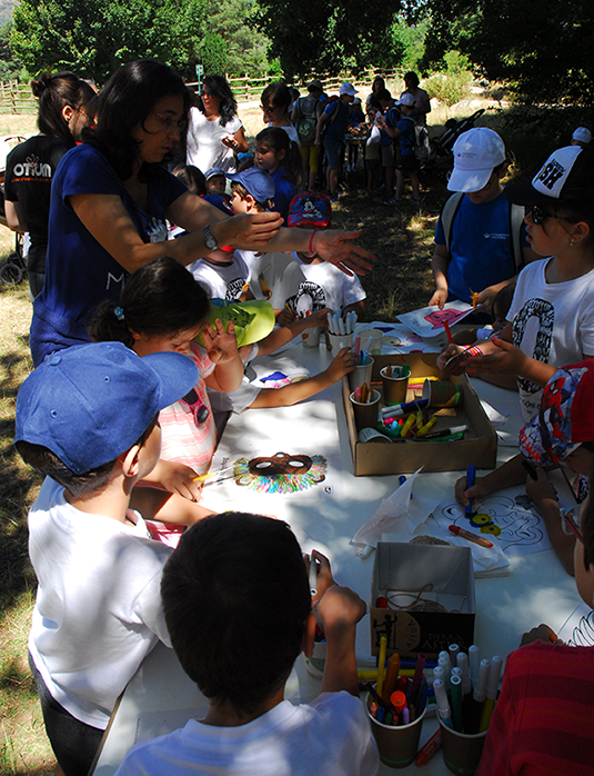 30 Aniversario CENEAM. Taller de manualidades