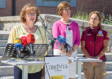 30 Aniversario CENEAM. Presentación acto Alcaldesa en funciones del Ayuntamiento del R.S. de S. Ildefonso