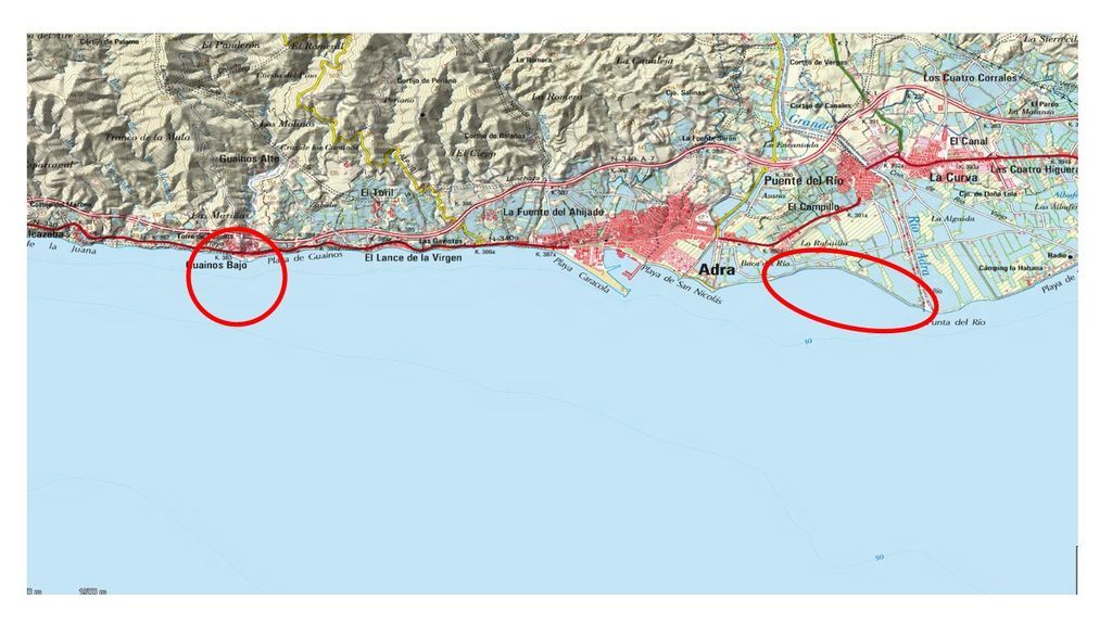 Plano de situación de las actuaciones