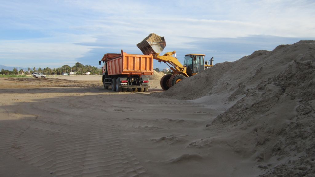 Durante las obras