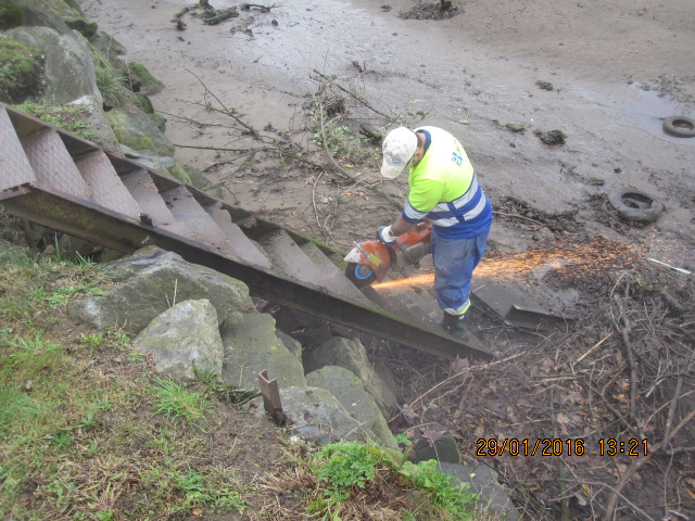 Durante las obras