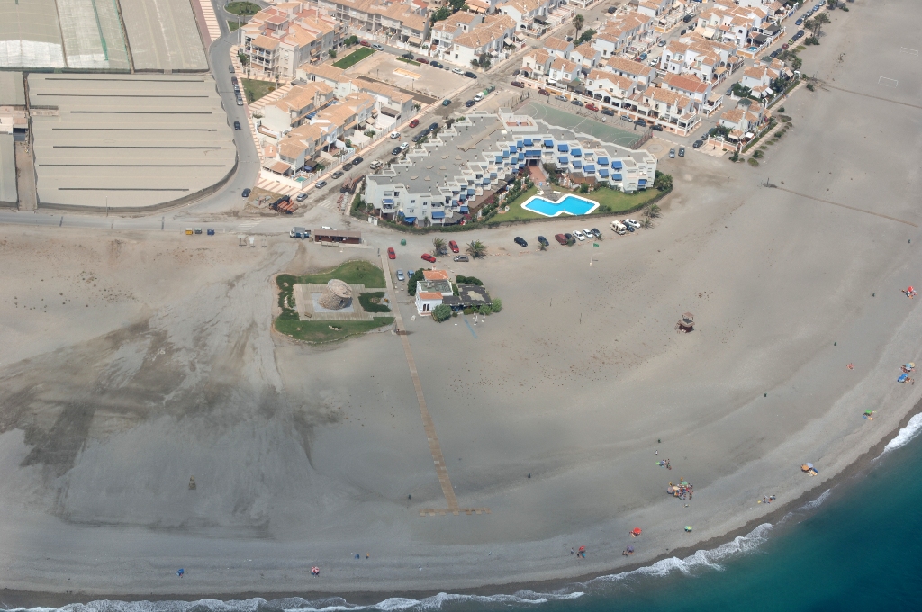 Adecuación de accesos a playa de Carchuna. Antes