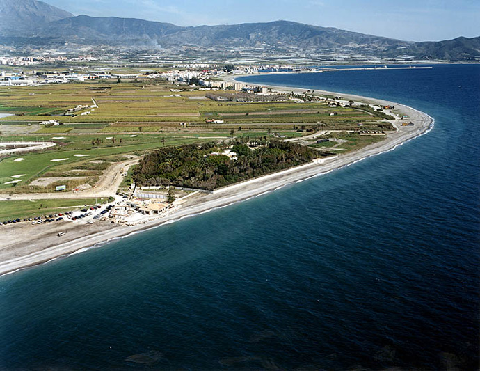 Trasvase de arena en playa Granada y playa La Cagailla. Términos municipales de Motril y Salobreña (Antes de las obras)