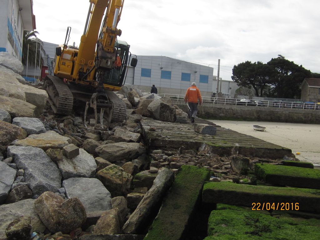 Durante las obras