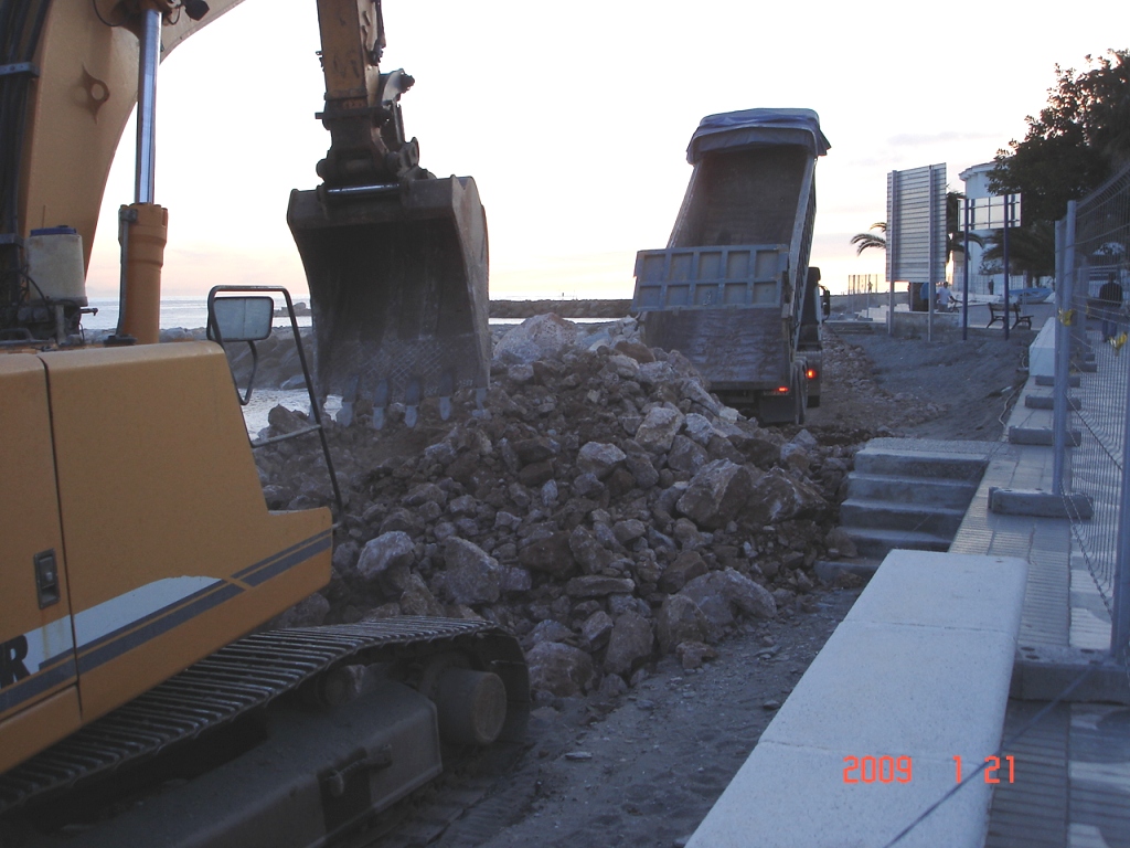 Durante las obras