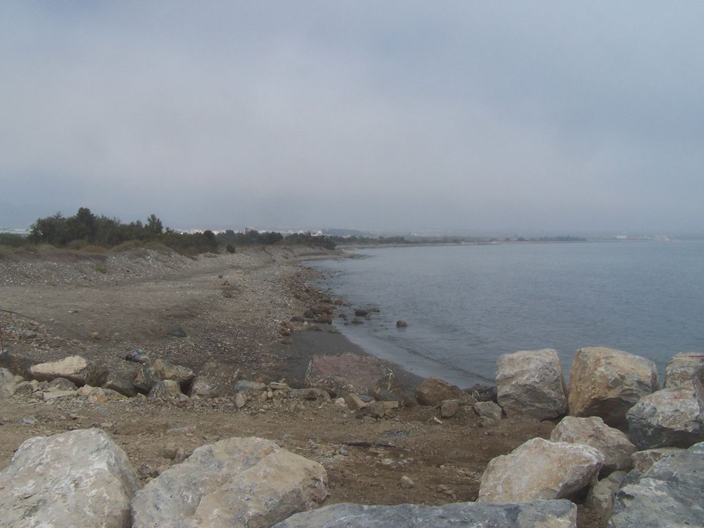 Recuperación ambiental de la playa de El Perdigal, Almería (Antes de las obras)