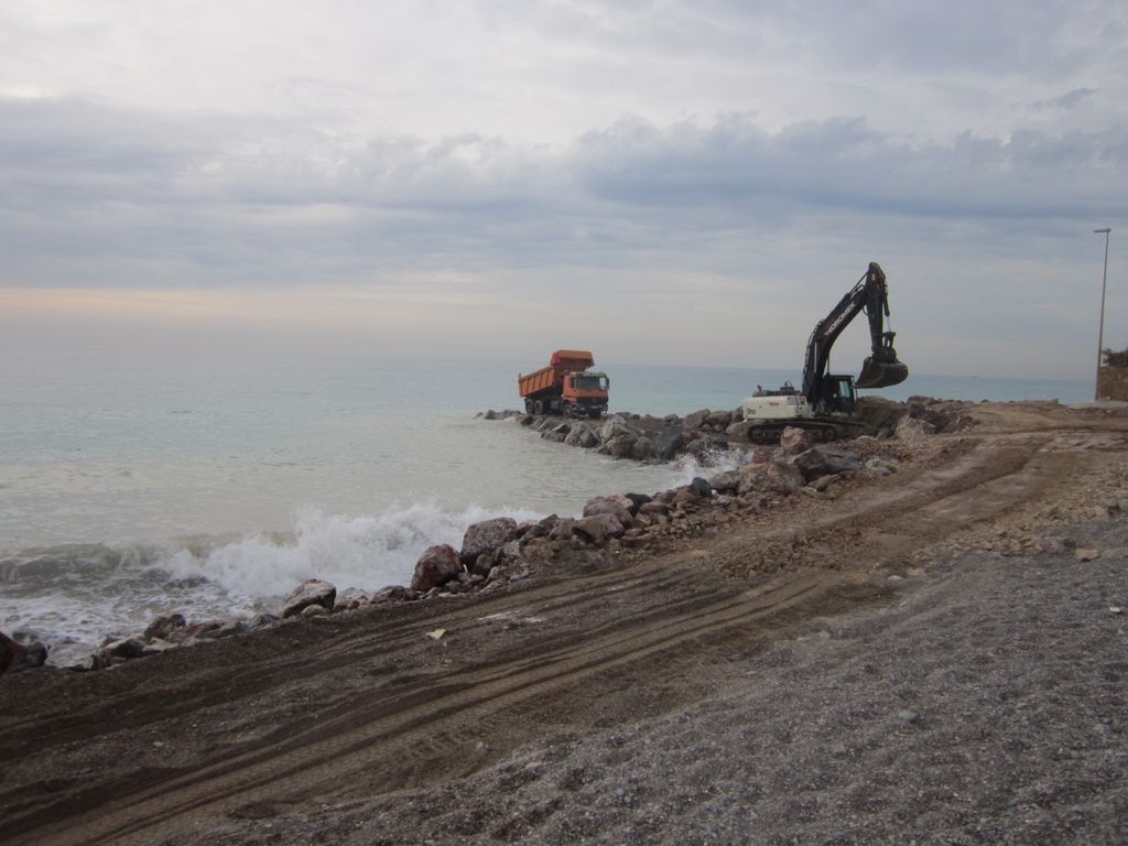 Durante las obras