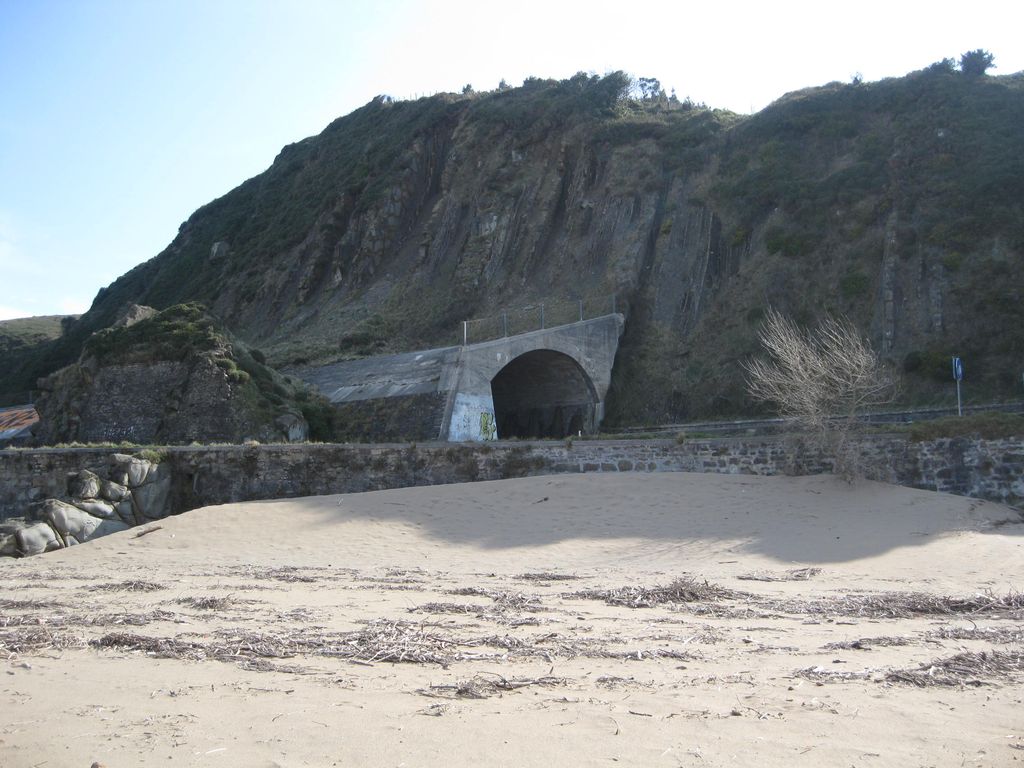 Recuperación ambiental de la playa de Santiago. Antes de las obras.