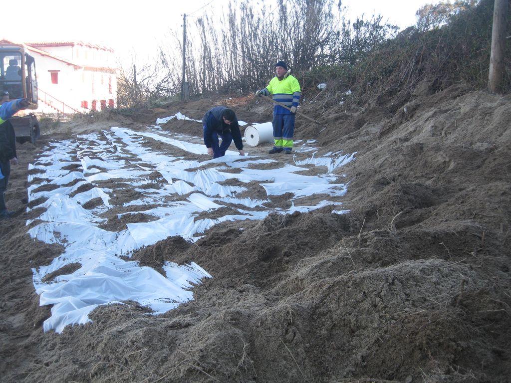 Durante las obras