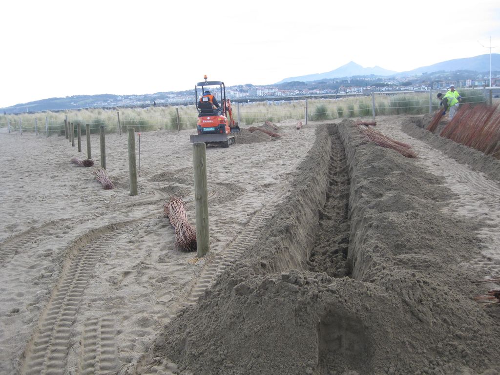 Durante las obras