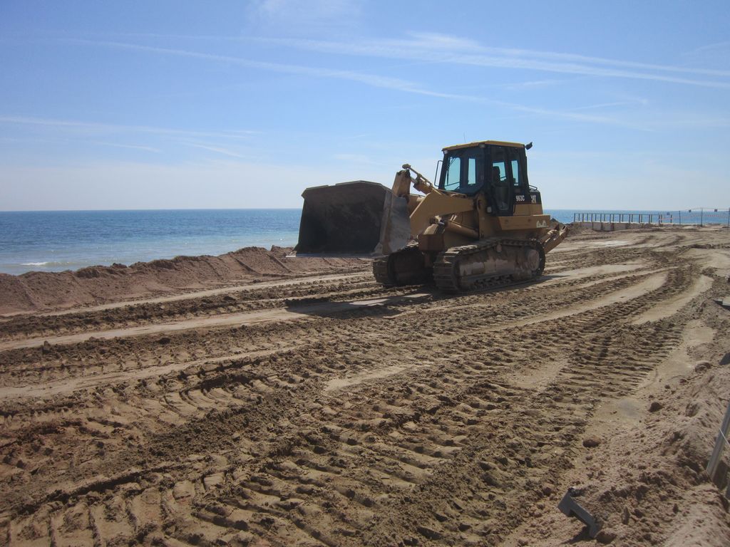 Durante las obras