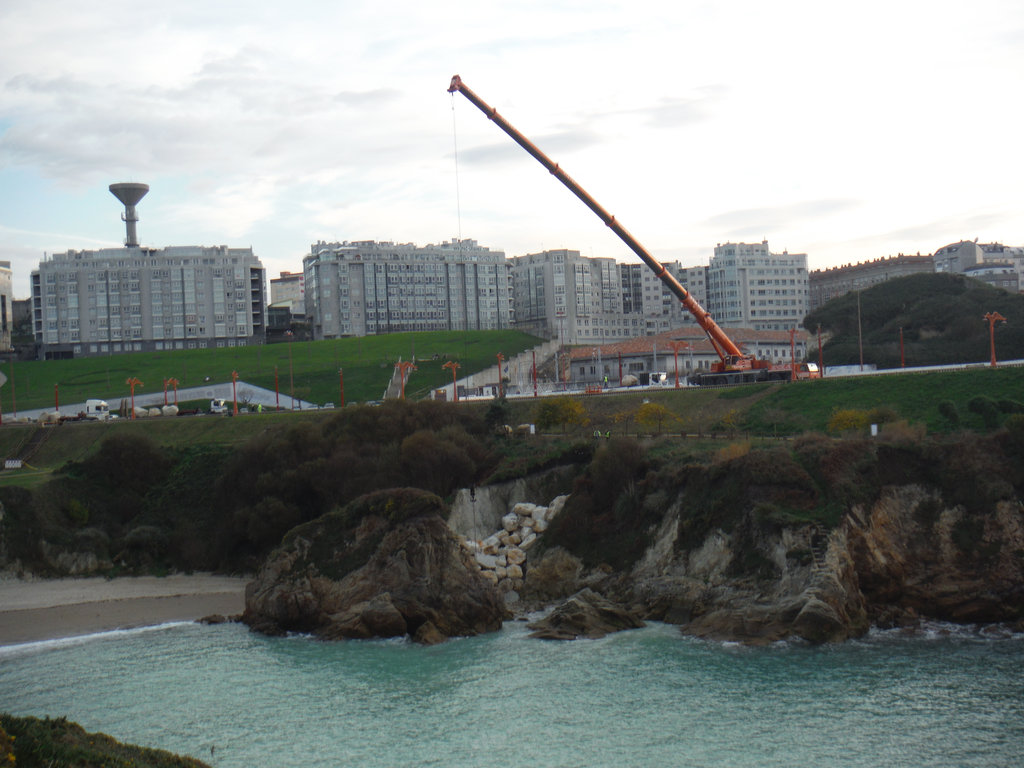 Durante las obras