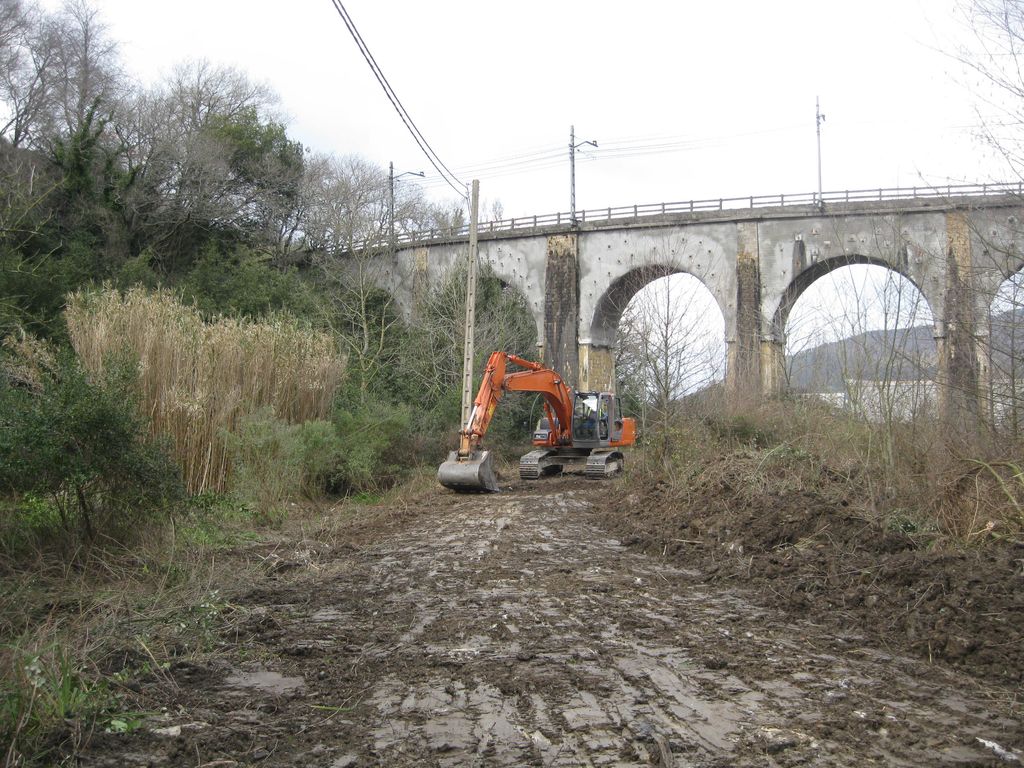 Durante las obras