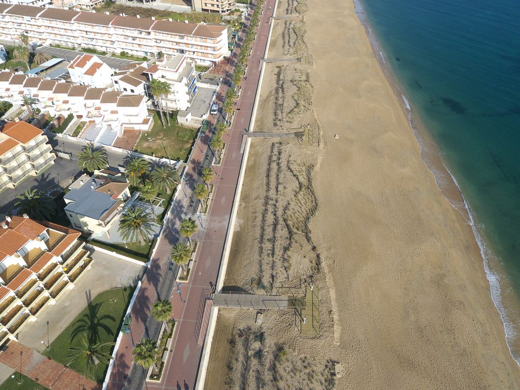 Mantenimiento de la costa. Peñíscola (Después de las obras)