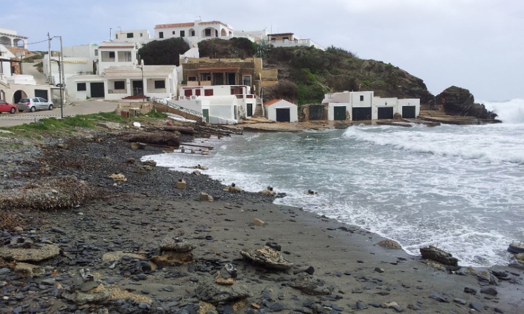 Cala Murta- T.M. Maó (Durante las obras)