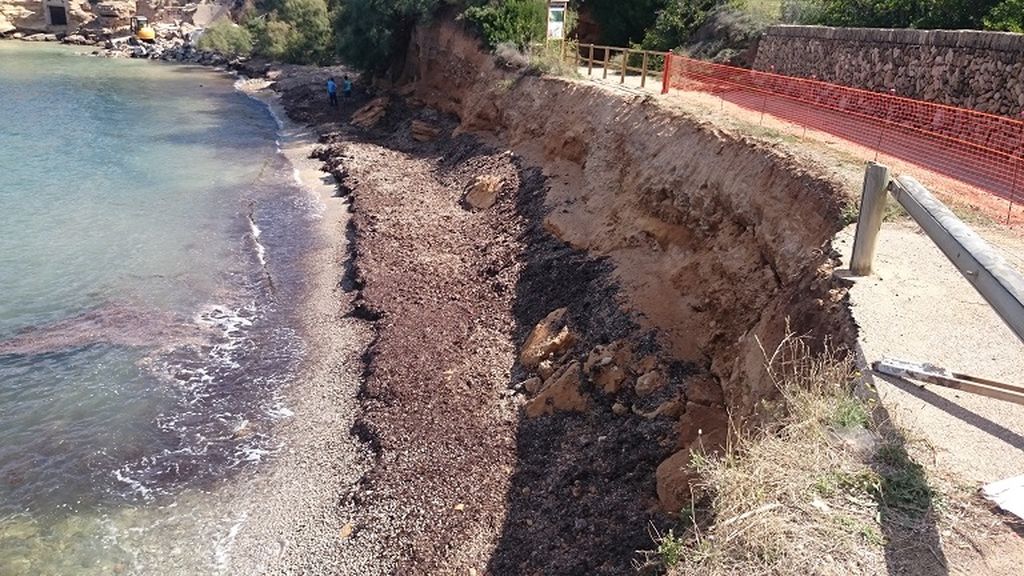 Cala Deia - (Durante las obras)