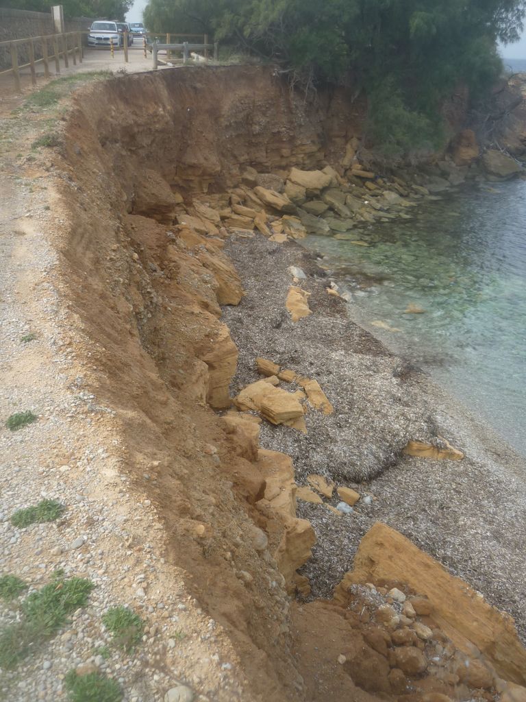 Cala Deia - (Durante las obras)