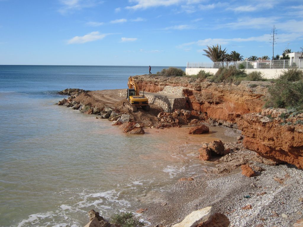 Durante las obras