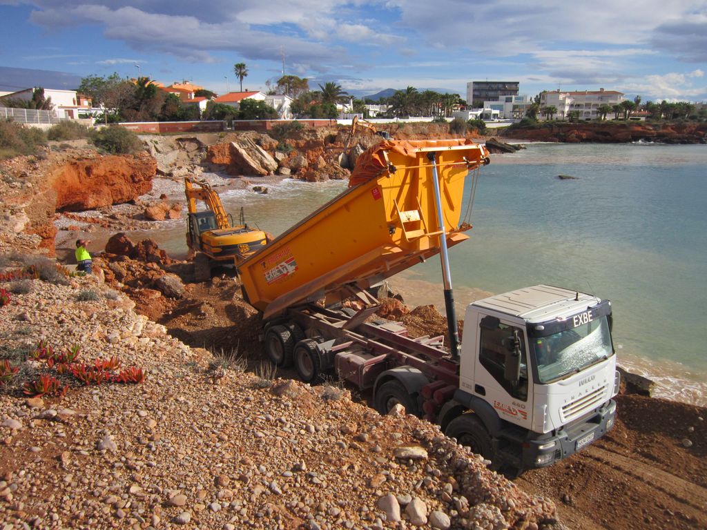 Durante las obras