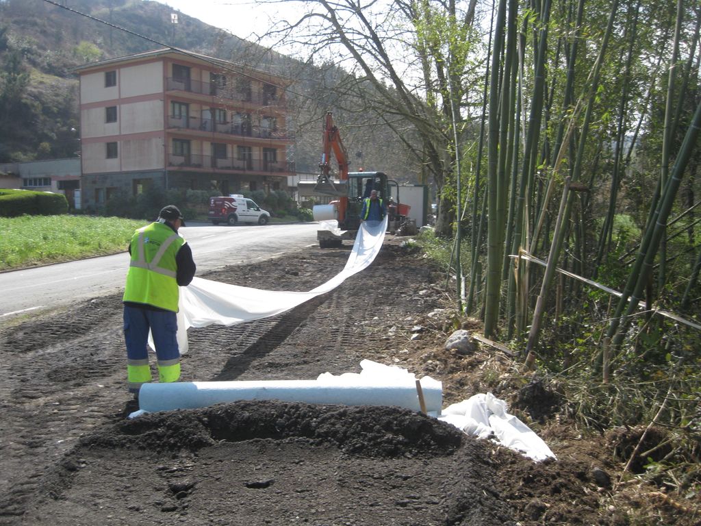 Durante las obras