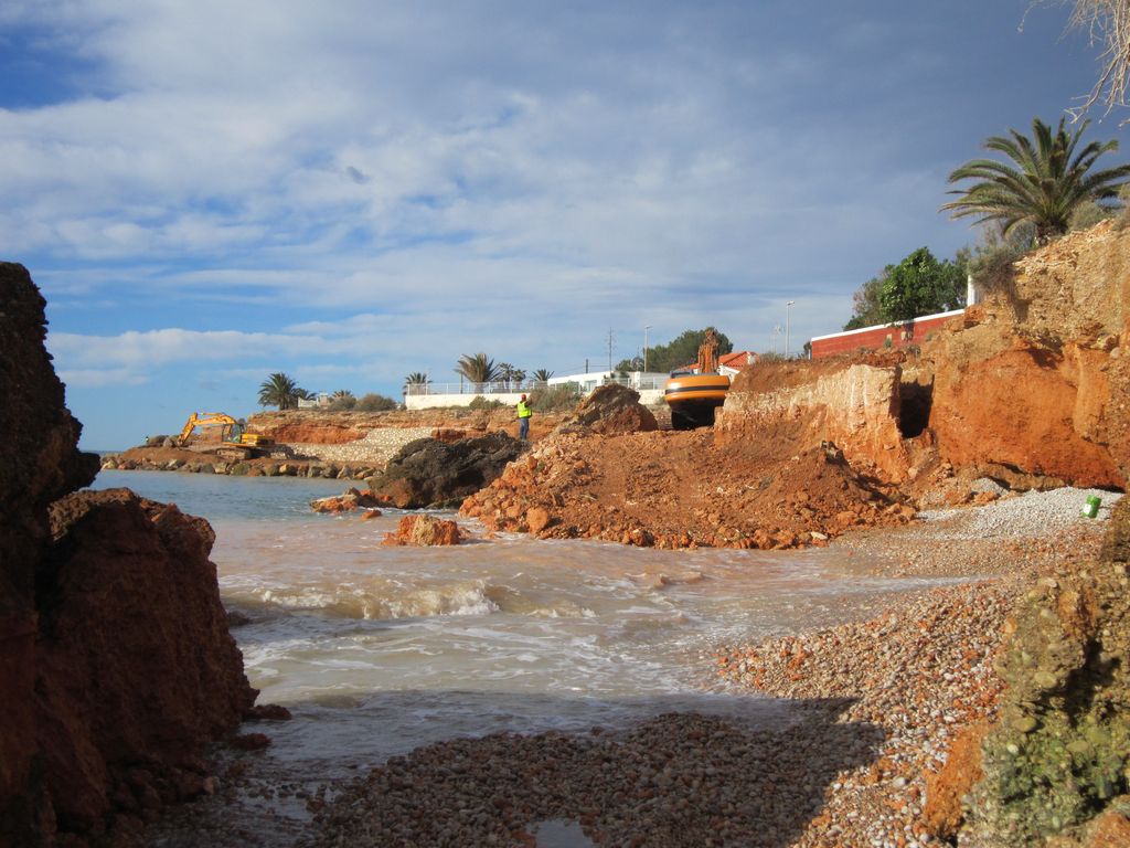 Durante las obras