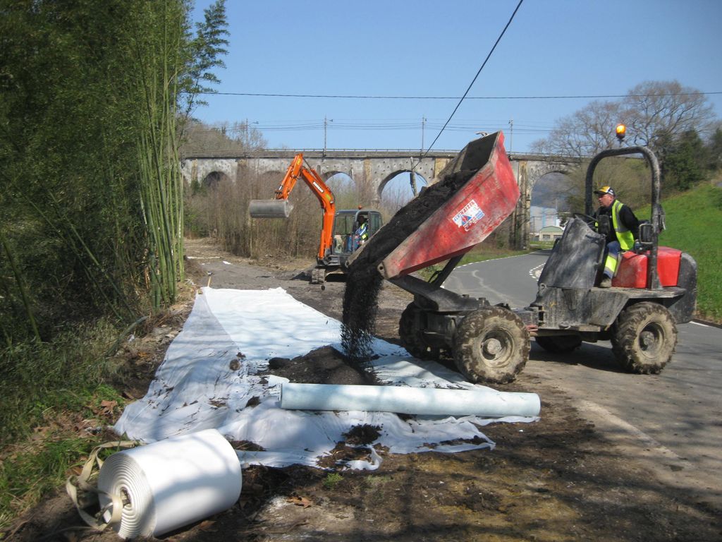 Durante las obras