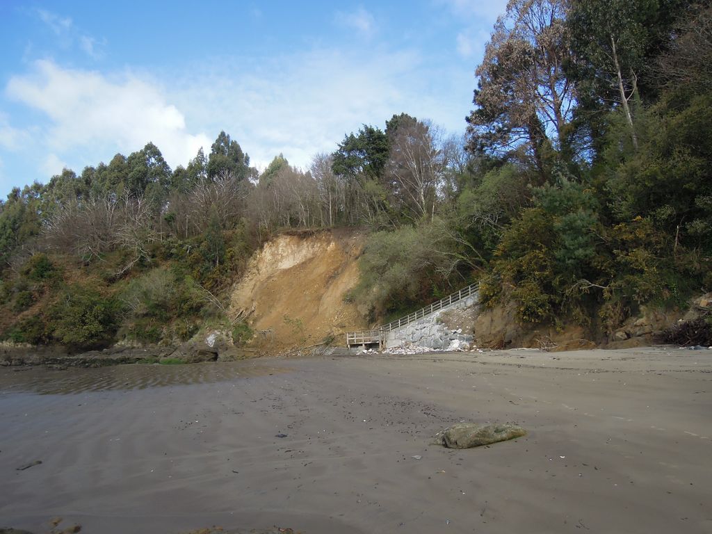 Playa de Coido. Antes de las obras