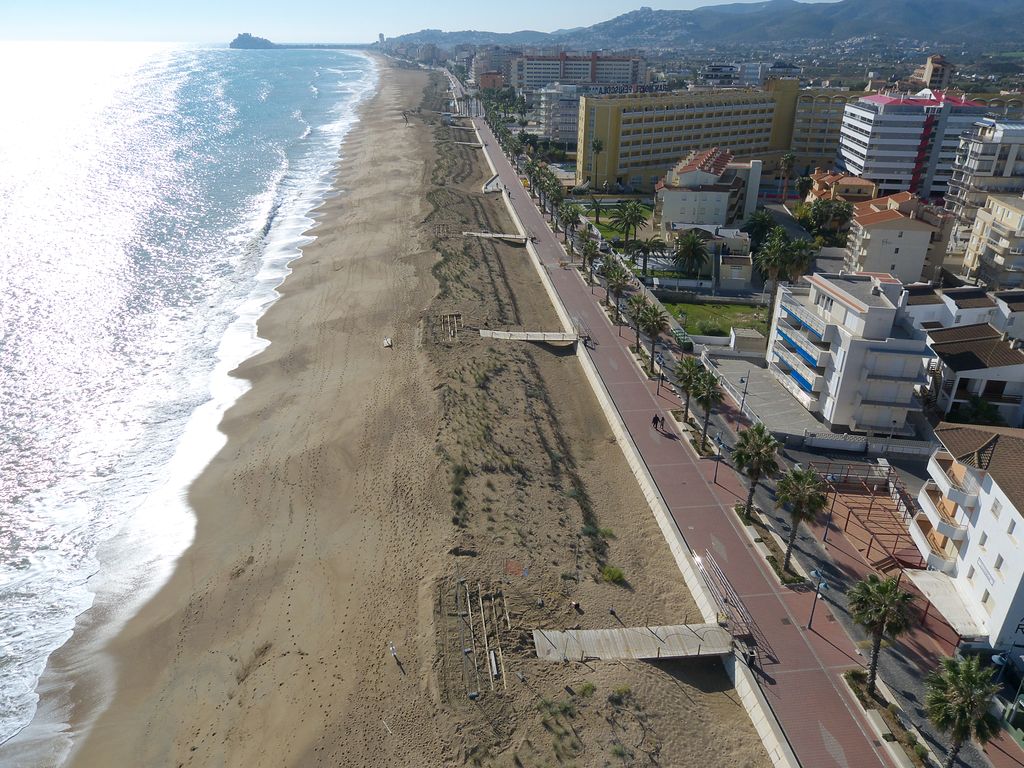 Mantenimiento de la costa. Peñíscola (Antes de las obras)