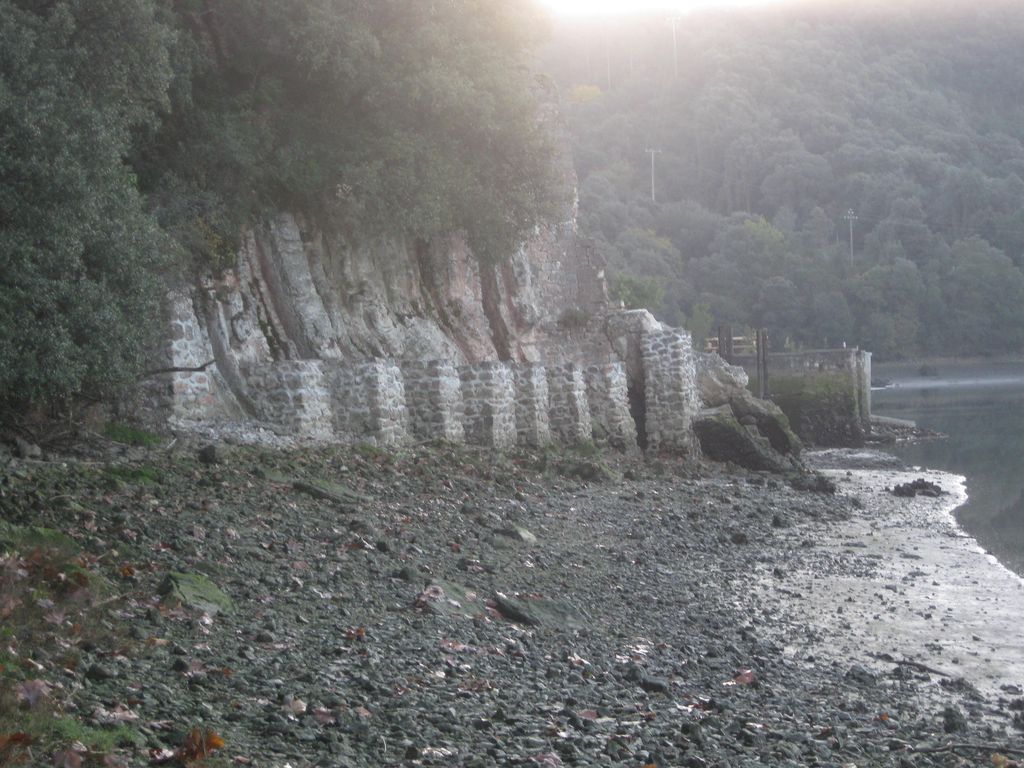 Demolición del embarcadero de Flores (T.M. Zumaia). Después de las obras