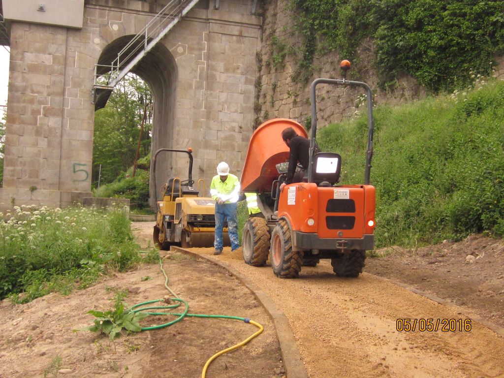 Durante las obras