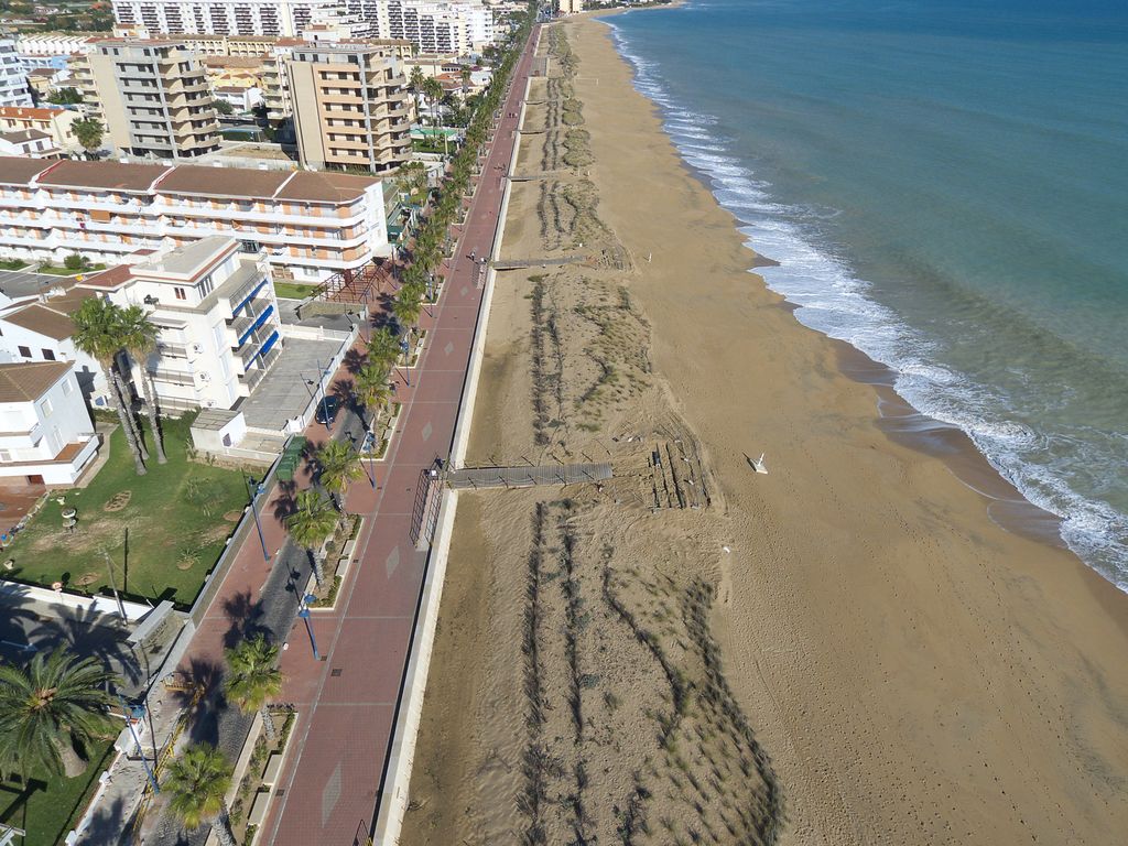 Mantenimiento de la costa. Peñíscola (Antes de las obras)