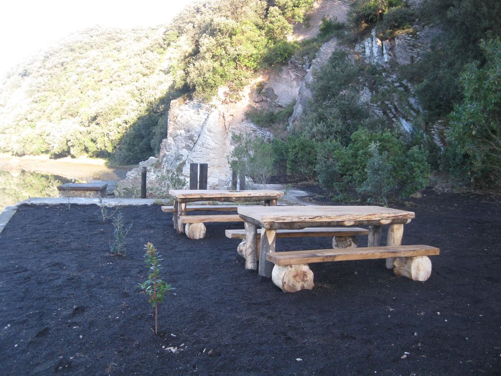 Demolición del embarcadero de Flores (T.M. Zumaia). Después de las obras