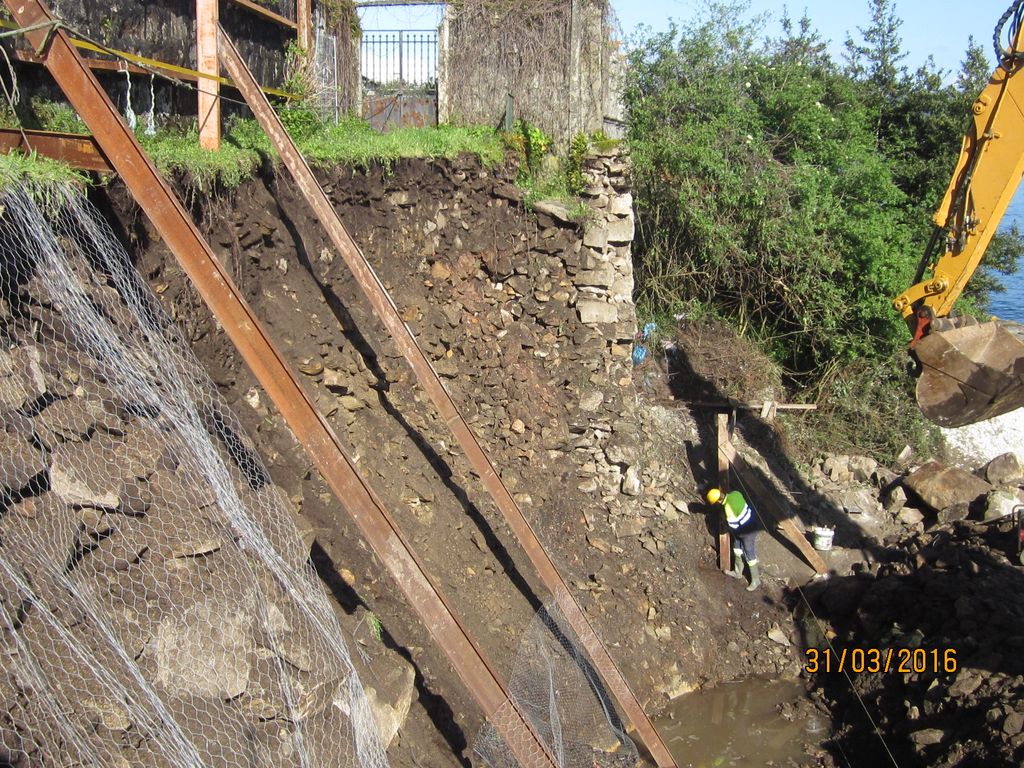 Durante las obras