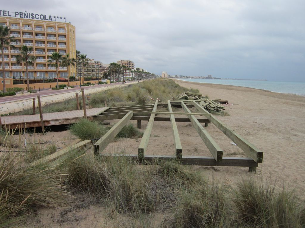 Durante las obras