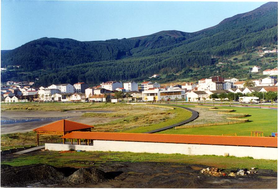 Acondicionamiento de la fachada marítima de Cariño. Después